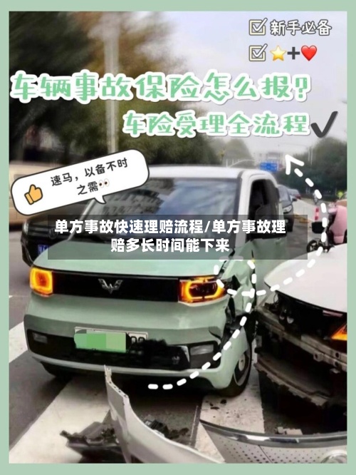 单方事故快速理赔流程/单方事故理赔多长时间能下来-第2张图片