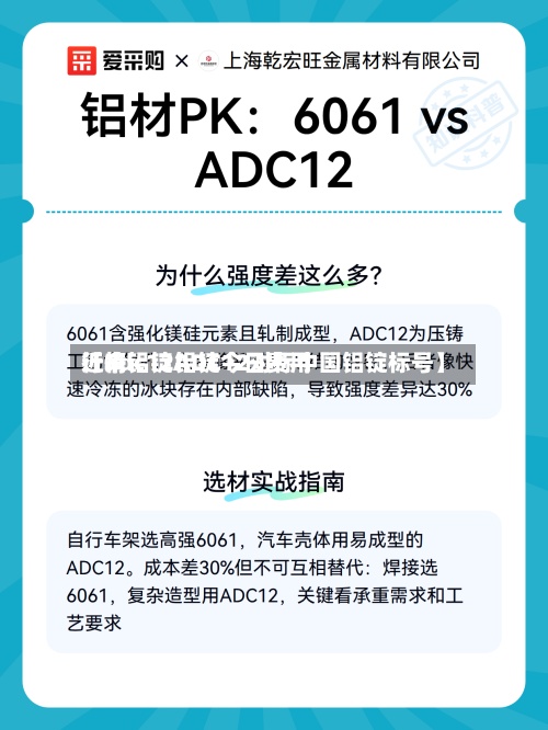 近来【adc12铝锭今日费用行情铝锭ADC12对标中国铝锭标号】