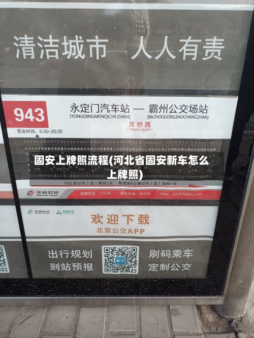 固安上牌照流程(河北省固安新车怎么上牌照)-第2张图片