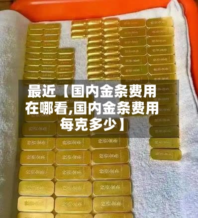 最近【国内金条费用在哪看,国内金条费用每克多少】