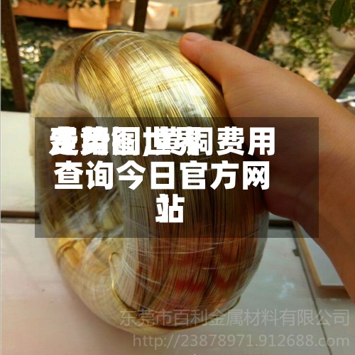 【黄铜世界
费用
走势图,黄铜费用
查询今日官方网站
】-第2张图片