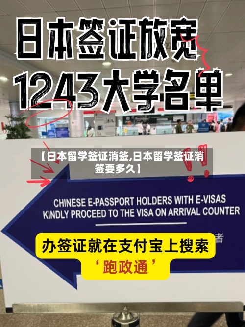 【日本留学签证消签,日本留学签证消签要多久】-第2张图片