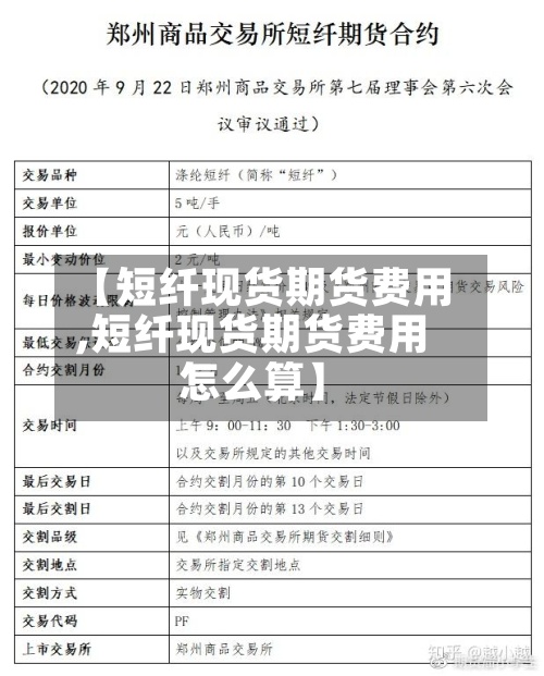 【短纤现货期货费用
,短纤现货期货费用
怎么算】-第2张图片