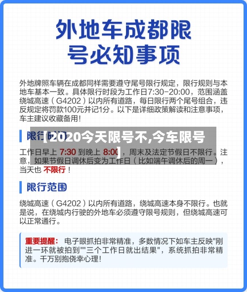 【2020今天限号不,今车限号】