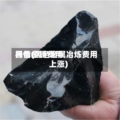 黑色金属费用行情(黑色金属冶炼费用上涨)
