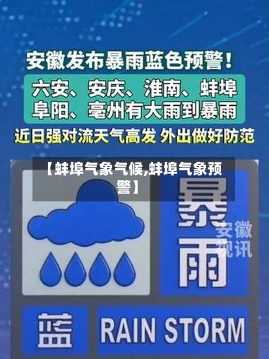 【蚌埠气象气候,蚌埠气象预警】-第2张图片