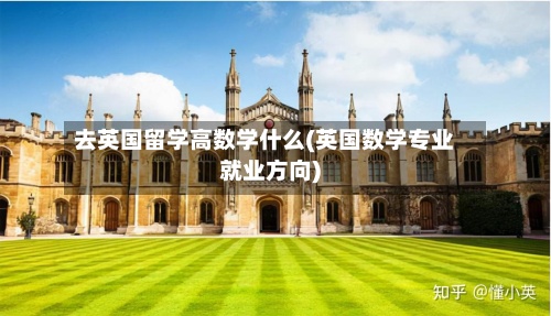 去英国留学高数学什么(英国数学专业就业方向)-第3张图片
