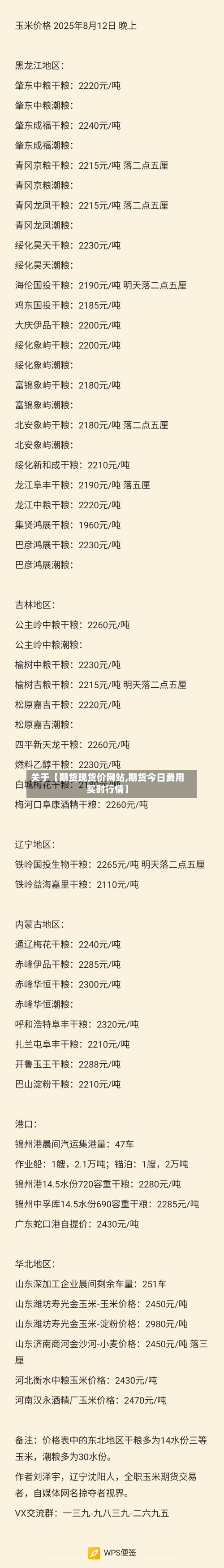 关于【期货现货价网站,期货今日费用实时行情】