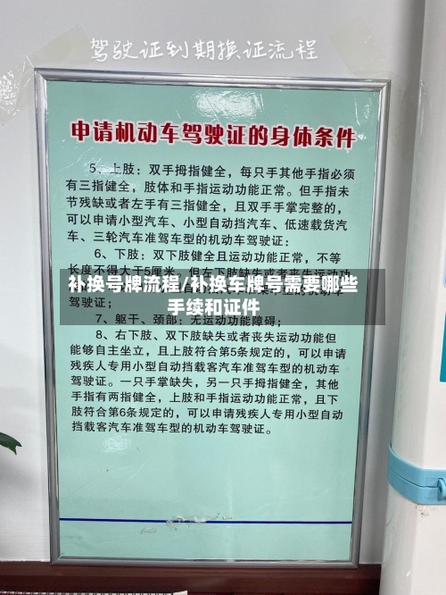 补换号牌流程/补换车牌号需要哪些手续和证件-第3张图片