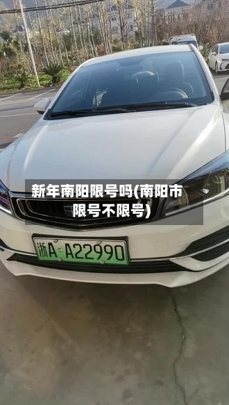 新年南阳限号吗(南阳市限号不限号)-第2张图片