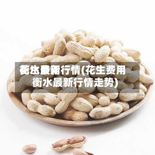 花生费用衡水最新行情(花生费用衡水最新行情走势)