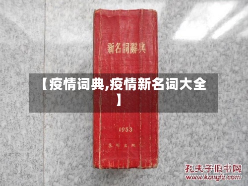 【疫情词典,疫情新名词大全】-第2张图片
