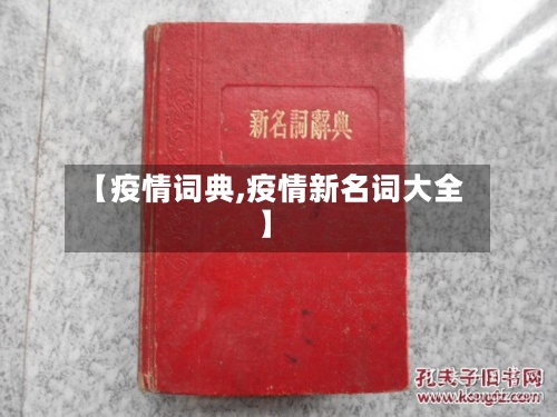 【疫情词典,疫情新名词大全】
