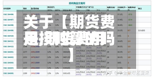 关于【期货费用是,期货费用是按吨算的吗】-第3张图片