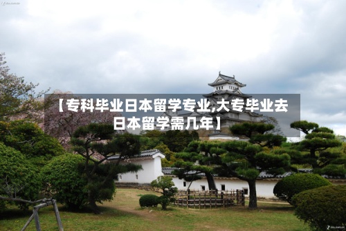 【专科毕业日本留学专业,大专毕业去日本留学需几年】-第2张图片