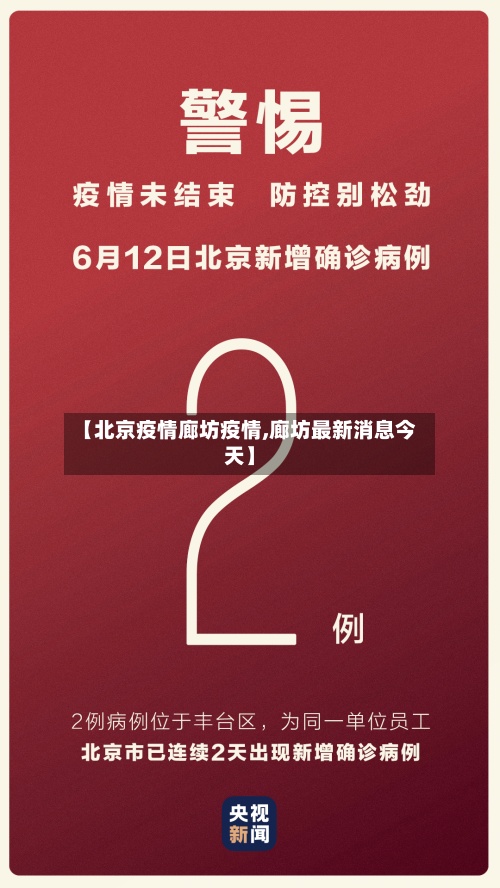 【北京疫情廊坊疫情,廊坊最新消息今天】