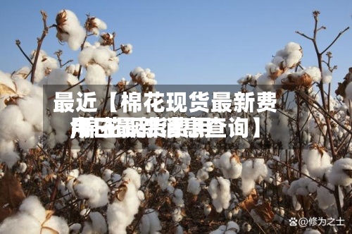 最近【棉花现货最新费用
,棉花现货费用
今日最新消息查询】-第2张图片