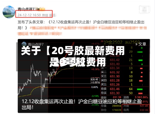 关于【20号胶最新费用,20号胶费用是多少】-第2张图片